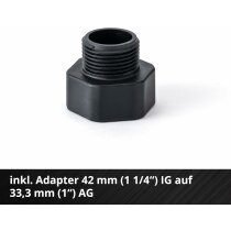 Einhell Akku-Gartenpumpe AQUINNA 36/30 ( 2 x 18V )  ECO-Schalter  ( ohne Akkus )
