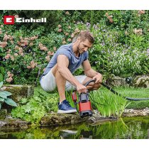 Einhell Akku Regenfasspumpe GE-PP 18 RB Li  18V ( ohne Akku / Ladegerät ) Power X-Change (18 V, Förderdruck max. 2 bar, max. 3.000 L/h, flexible Batteriebox