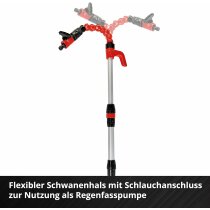 Einhell Akku Regenfasspumpe GE-PP 18 RB Li  18V ( ohne Akku / Ladegerät ) Power X-Change (18 V, Förderdruck max. 2 bar, max. 3.000 L/h, flexible Batteriebox