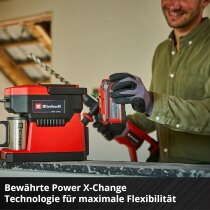 Einhell Akku-Kaffeemaschine TE-CF 18 Li-Solo Power X-Change 18 V, 240 ml Wasserbehälter, für Filterkaffee & Kaffeepads, Tragegriff, inkl. Kaffeetasse mit Deckel, ohne Akku