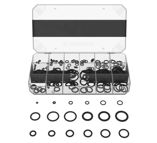 Dichtungsring-Sortiment Zur Abdichtung von Rohren etc.