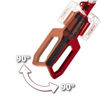 Einhell Akku-Teleskop-Heckenschere GC-HH 18/45 Li T-Solo mit Akku 2.5 Ah und Ladegerä Power X-Change