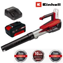 Einhell Akku-Laubbläser GP-LB 18/200 Li E- 18V, bürstenloser Motor mit Akku 4-0 Ah / Ladegerät Power X-Change