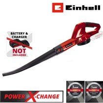 Einhell Akku-Laubbläser GC-CL 18 Li E Solo Power X-Change (18 V, 210 km/h Luftgeschwindigkeit, leicht u. leistungsstark, Drehzahlregelung, Softgrip, ohne Akku)