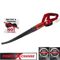 Einhell Akku-Laubbläser GC-CL 18 Li E Solo Power X-Change (18 V, 210 km/h Luftgeschwindigkeit, leicht u. leistungsstark, Drehzahlregelung, Softgrip, ohne Akku)