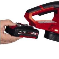 Einhell Akku-Laubbläser GC-CL 18 Li E 2.5 Ah Power X-Change (18 V, 210 km/h Luftgeschwindigkeit,t u. leistungsstark, Drehzahlregelung, Softgrip,mit Akku / Ladegerät