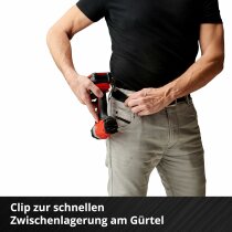 Einhell Professional Akku Schlagschrauber TP-CW 18 Li BL (18 V, 215 Nm, Brushless, Außenvierkant-Aufnahme, Bit-Adapter, LED Licht, ohne Akku) Solo Power X-Change