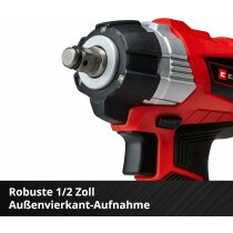 Einhell Professional Akku Schlagschrauber TP-CW 18 Li BL (18 V, 215 Nm, Brushless, Außenvierkant-Aufnahme, Bit-Adapter, mit Akku 2,5 Ah , Ladegerät