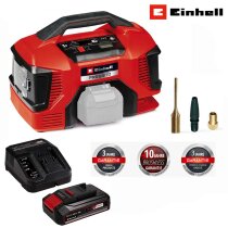 Einhell Akku-Kompressor PRESSITO 18/21 Power X-Change 18 V mit Akku 2.5 Ah / Ladegerät