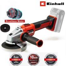 Einhell Professional Akku-Winkelschleifer AXXIO 18/125 Q Li-18 V,Solo Gerät