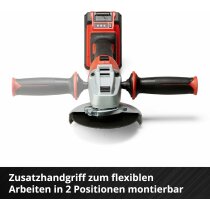 Einhell Professional Akku-Winkelschleifer AXXIO 18/125 Q Li-18 V,mit Akku 4 Ah / Ladegerät