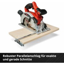 Einhell Akku-Handkreissäge TE-CS 18/165-1 Li-Solo 18 V ohne Akku und Ladegerät Power X-Change