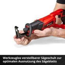 Einhell Akku-Universalsäge TE-AP 18/22 Li-Solo 18 V + 4 Bosch Sägeblätter extra