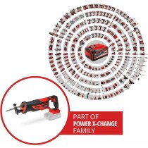 Einhell Akku-Universalsäge TE-AP 18/26 Li- 18 V - Akku 2.5 Ah / Ladegerät + 4 Bosch Sägeblätter