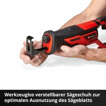 Einhell Akku-Universalsäge TE-AP 18/26 Li- 18 V - Akku 2.5 Ah / Ladegerät + 4 Bosch Sägeblätter