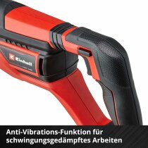 Einhell Akku-Universalsäge TE-AP 18/26 Li- 18 V - Akku 2.5 Ah / Ladegerät + 4 Bosch Sägeblätter