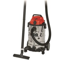 Einhell Nass-Trockensauger TC-VC 1930 SA Kit, 1500 W,  30 L Edelstahlbehälter, Automatiksteckdose