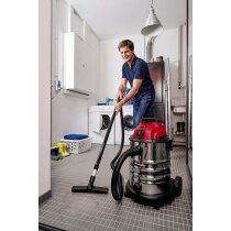 Einhell Nass-Trockensauger TC-VC 1930 SA Kit, 1500 W,  30 L Edelstahlbehälter, Automatiksteckdose