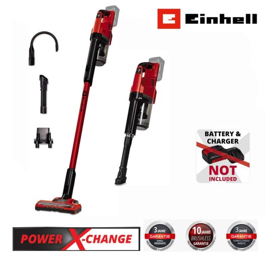 Einhell Akku-Stielstaubsauger TE-SV 18 Li- 18V ohne Akku / Ladegerät Power X-Change