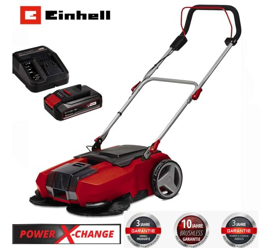 Einhell Akku-Kehrmaschine TE-SW 18/610 Li- 18 V  mit Akku 2.5 Ah / Ladegerät , Power X-Change