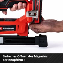 Einhell Akku-Nagler TE-CN 18 Li -18V,Tacker und  Nagler ( ohne Akku / Ladegerät ) Power X-Change