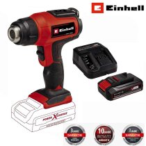 Einhell Akku-Heißluftpistole TE-HA 18 Li - 18Vmit  Akku 2.5 Ah / Ladegerät