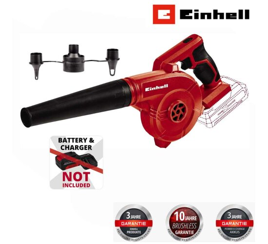 Einhell Akku-Laubbläser TE-CB 18/180 Li - 18V ( solo ) Power X-Change