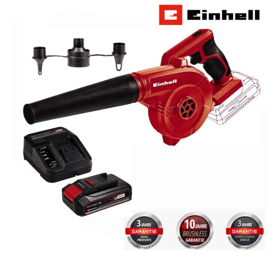 Einhell Akku-laubbläser TE-CB 18/180 Li - 18V mit Akku 2.5 Ah  / Ladegerät  Power X-Change