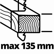 Einhell Akku Pendelhub Stichsäge TP-JS 18/135 Li BL mit Akku,Ladegerät +E-Case