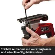 Einhell Akku Pendelhub Stichsäge TP-JS 18/135 Li BL mit Akku,Ladegerät +E-Case