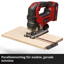 Einhell Akku Pendelhub Stichsäge TP-JS 18/135 Li BL mit Akku,Ladegerät +E-Case