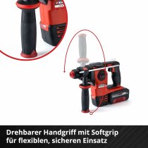 Einhell Professional Akku-Bohrhammer HEROCCO 18/20 Solo PXC 2,2 J, SDS-plus