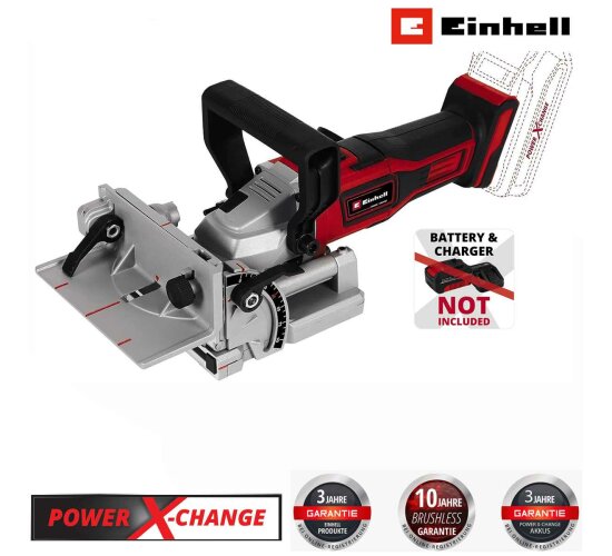 Einhell Akku-Flachdübelfräse TE-BJ 18 Li-Solo Power X-Change 18 V