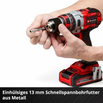 Einhell Professional Akku-Schlagbohrschrauber TP-CD 18/80 Li-i BL - Solo 80 Nm