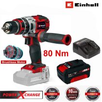 Einhell Professional Schlagbohrschrauber TP-CD 18/80 Li-i BL 80 Nm + Akku 4.0 Ah Ladegerät