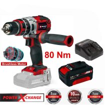 Einhell Professional Schlagbohrschrauber TP-CD 18/80 Li-i BL 80 Nm + Akku 4.0 Ah Ladegerät