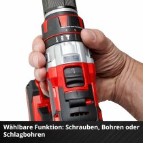 Einhell Professional Schlagbohrschrauber TP-CD 18/80 Li-i BL 80 Nm + Akku 4.0 Ah Ladegerät