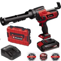 Einhell Kartuschenpistole TE-SG 18/10 Li 18V + Akku 2.5 Ah + Ladegerät + Koffer