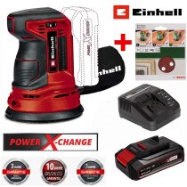 Einhell Exzenterschleifer TE-RS 18 Li- 18V  Akku 2.5 Ah +...