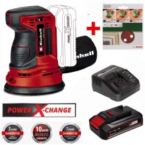 Einhell Exzenterschleifer TE-RS 18 Li- 18V  Akku 2.5 Ah +...