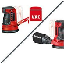 Einhell Exzenterschleifer TE-RS 18 Li- 18V  Akku 2.5 Ah + Bosch 6tlg Schleifblattset