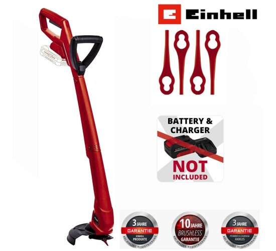 Einhell Akku-Rasentrimmer GC-CT 18/24 Li P-Solo 18V PXC inkl. 20 Messer