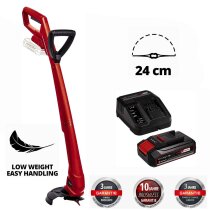 Einhell Rasentrimmer GC-CT 18/24 Li P 18V PXC +Akku 2.5 Ah Iadegerät + 20 Messer