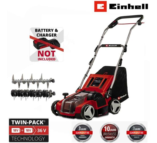 Einhell Akku-Vertikutierer-Lüfter GE-SA 36/35 Li-Solo 36V (2 x 18V) Brushless