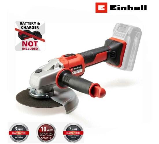 Einhell Professional Akku-Winkelschleifer AXXIO 18/150 Q Li-18 V,Solo Gerät