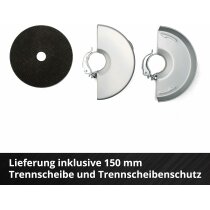 Einhell Professional Akku-Winkelschleifer AXXIO 18/ 125 -150 Li-18V,Solo