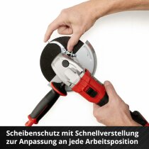 Einhell Professional Akku-Winkelschleifer AXXIO 18/150 Q Li-18 V,Solo Gerät