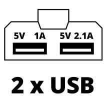 Einhell USB-Akku-Adapter TC-CP 18 Li USB-Solo Power X-Change (für 18 V PXC Akkus