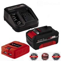 Einhell Starter Kit 4,0 Ah Akku / Ladegerät  + USB...