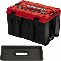 Original Einhell E-Case M Systemkoffer (max. 90 kg, universelle Aufbewahrung und Transport von Zubehör und Werkzeug